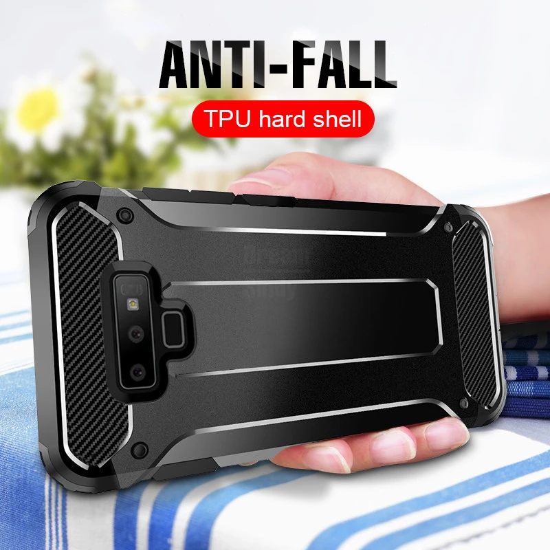 

Luxury Silicone Soft Edge Case On The For Samsung Galaxy S10e S7 Edge S9 S8 S10 Plus Armor Case Note 8 9 Shockproof Case Cover