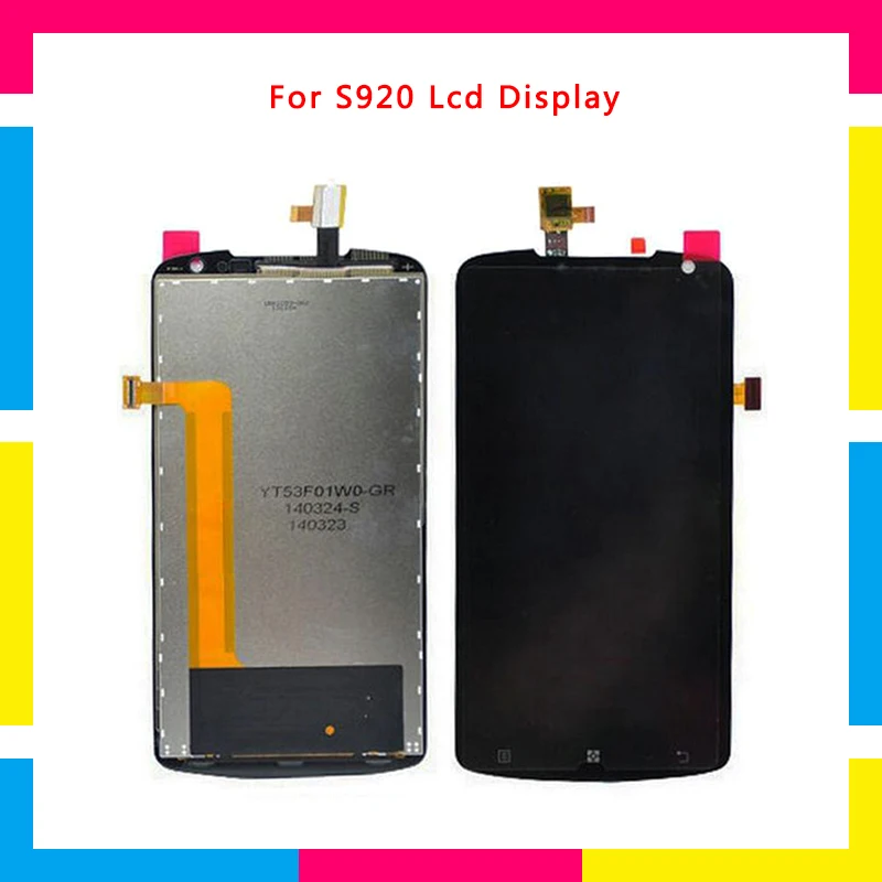 

Replacement LCD Display Screen With Touch Screen Digitizer Assembly For Lenovo S920