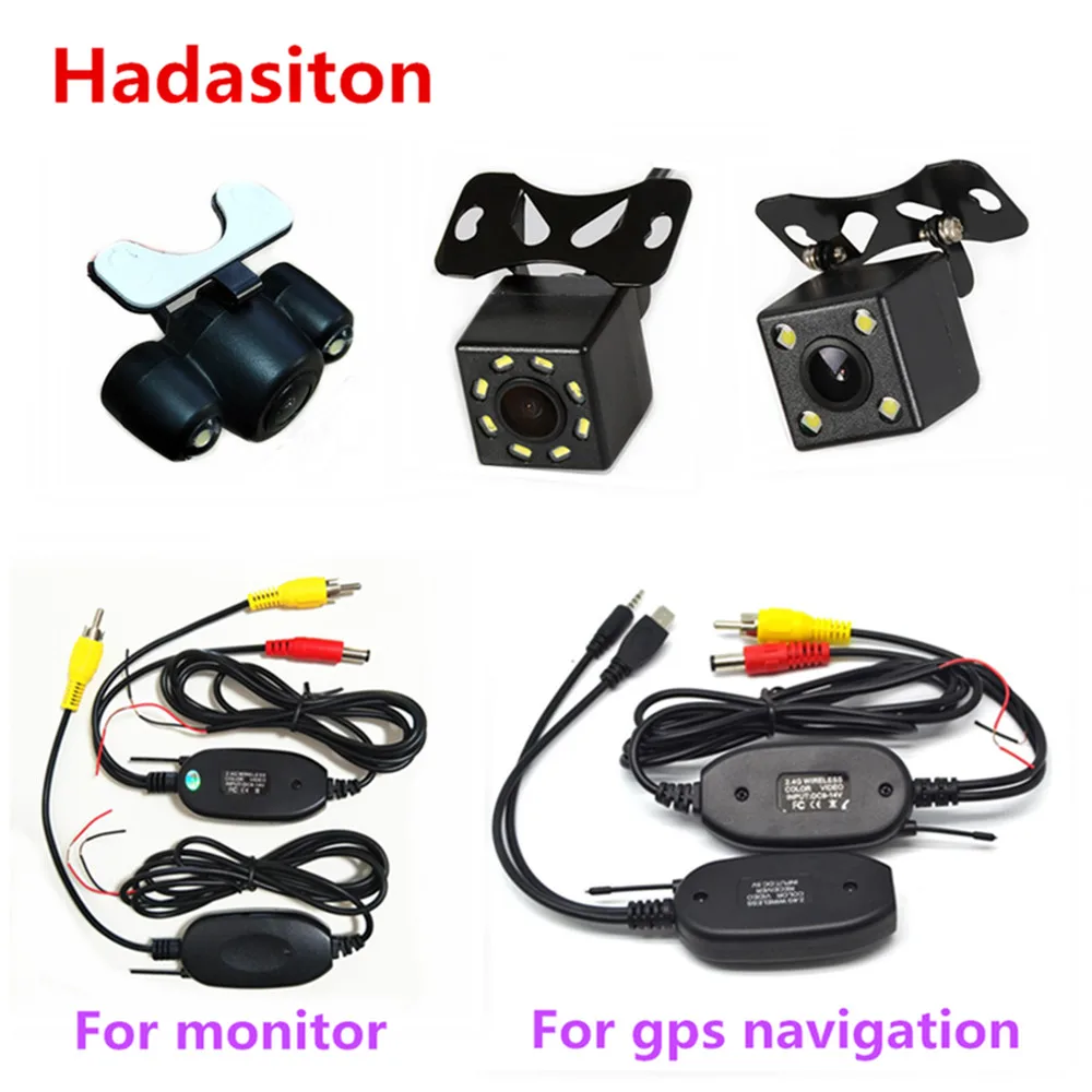 

HD CCD sensor Wireless Car Rearview Camera Vehicle Backup Camera LED Night vision Waterproof