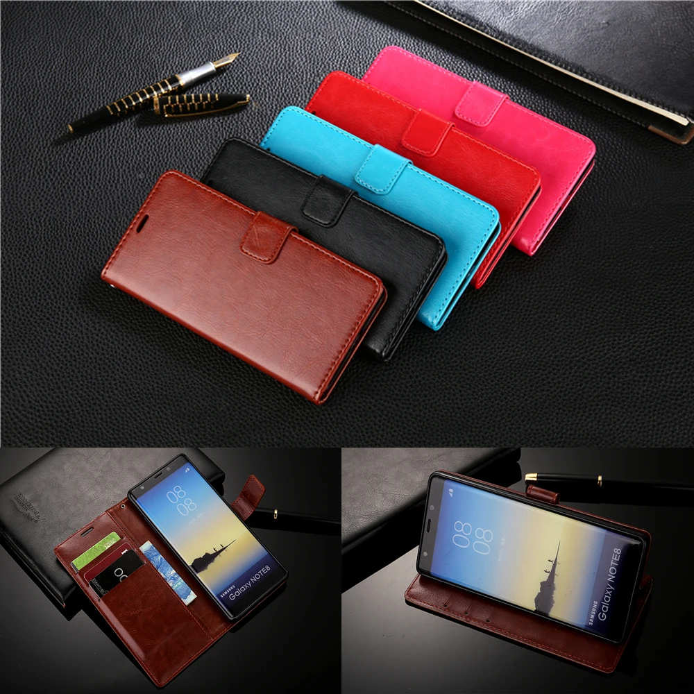 

Prmiume Wallet Leather Case for Samsung Galaxy Note 2 3 4 5 8 9 J2 Prime J3 J5 J7 C5 C8 C7 C9 Pro Grand Prime Flip Wallet Cover