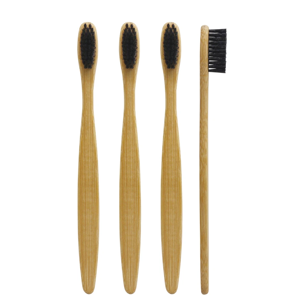 

DR.PERFECT Wholesale 1000 Pieces/lot wooden soft Eco friendly Bamboo Toothbrush cleaning Oral Care Soft Bristle