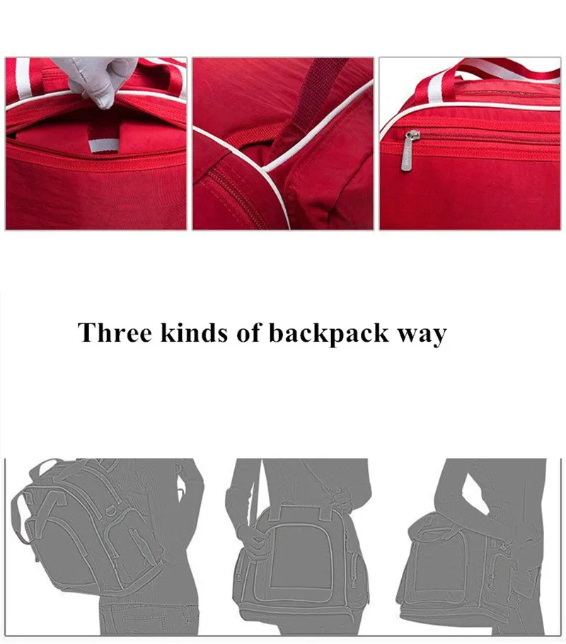 Maternity Large Capacity Oxford Backpack Shoulder Bags For Pregnant Women Outdoor Tote Bags Double Use Female Multi-function Bag10