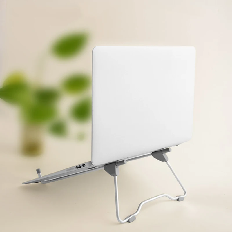 

Wholesale Folding Durable Aluminum Alloy Notebook Laptop Stand Holder Bracket Base Up to 15.6 Inches support ordinateur portable