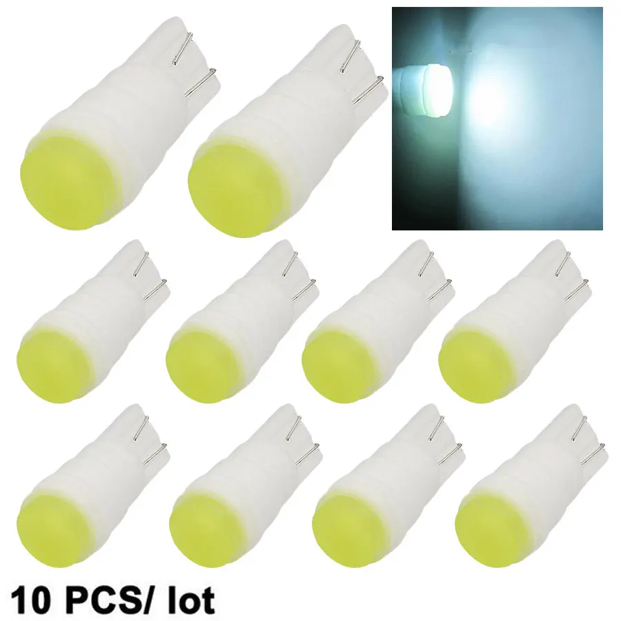 10 шт. светодиодные лампы 12 в T10 194 168 W5W 1 5 вт|ice blue|12v t10t10 led light |