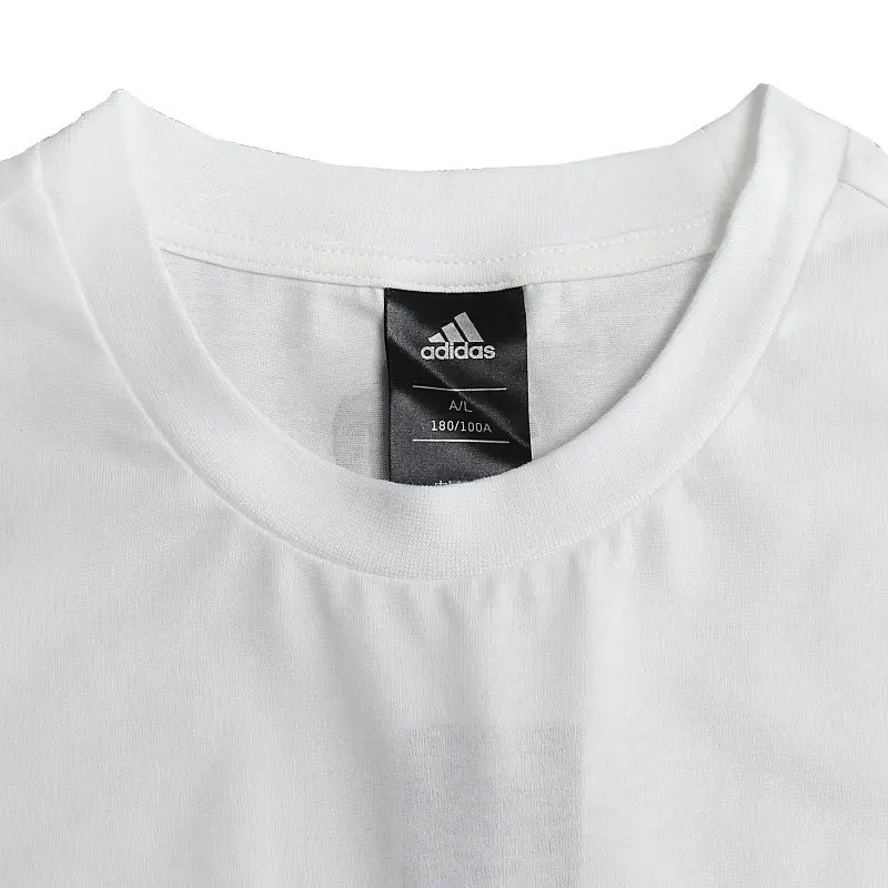 Оригинальное новое поступление Адидас слоганом 2 т мужские футболки с коротким рукавом спортивная одежда