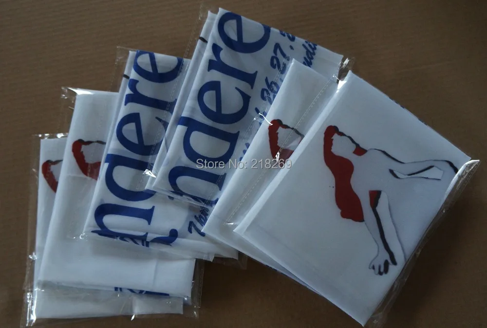 

Custom Print Polyester Bandanas, 55X55cm, MOQ: 10pcs