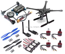 F450 450 мм/S500 печатной платы 500 мм Quadcopter кадров Комплект w/APM2.8 плате контроллера M8N gps 30A Simonk esc 2212 920kv 433 мГц телеметрии