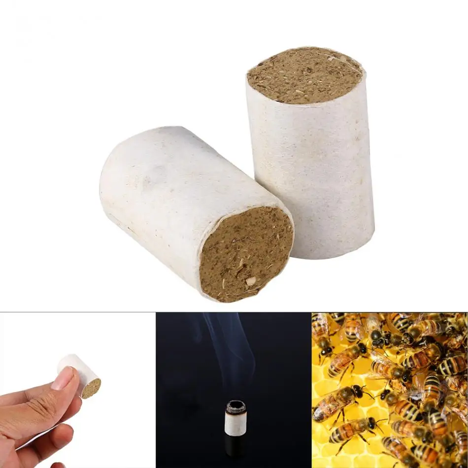 54 шт. ящик для пчел дезинфекции травы дыма топлива пчеловодства инструмент пчелиный улей коптильня твердое топливо для клещей