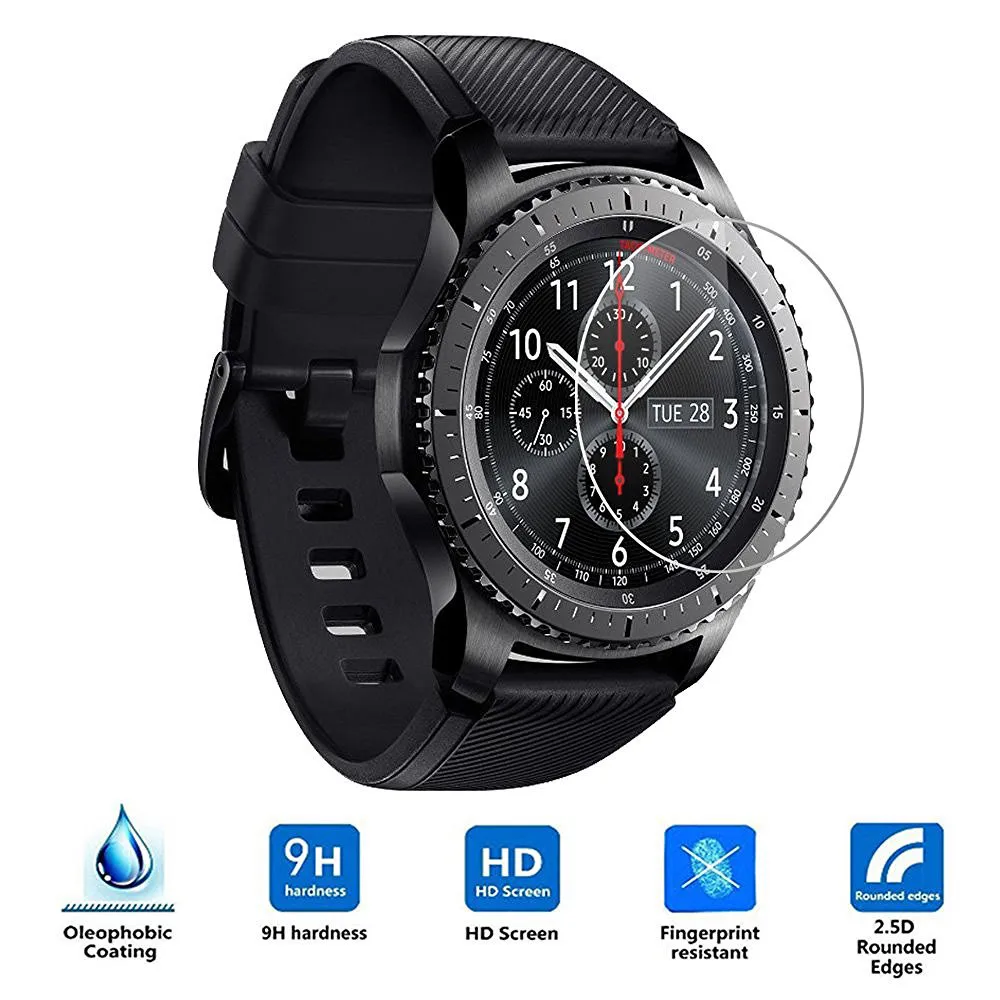 Good Sale 2PC Frosted Scrub Screen Protector Film For Samsung Gear S3 Frontier O