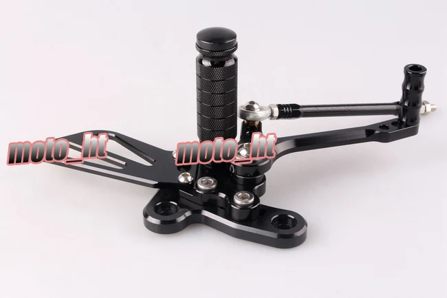 CNC Adjustable Rearset Rear Set Footpegs For Suzuki Hayabusa GSX1300R 1999 2000 2001 2002 2003 2004 2005 2006 2007 2008
