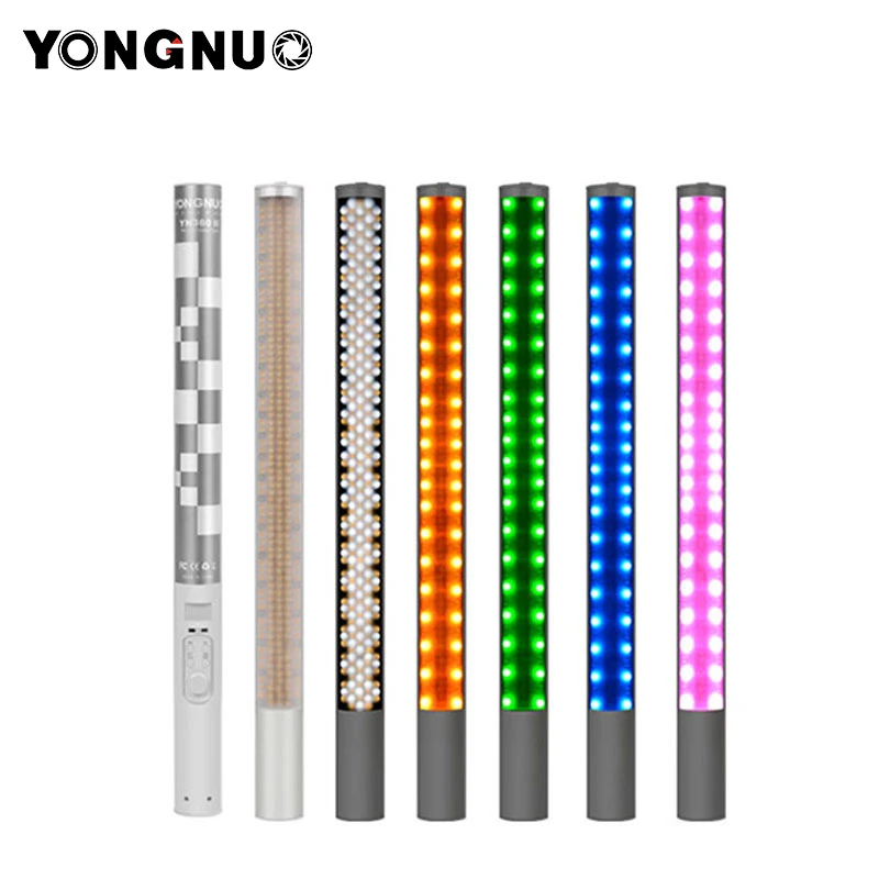 

YONGNUO YN360 II Handheld Photo LED ICE Stick Video Light Bicolor 3200k-5500k RGB Built-in Battery Rechargeable LED Video Lamp
