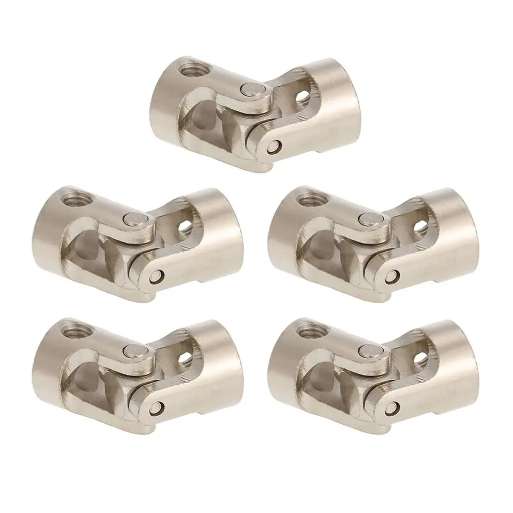 

5pcs Stainless Steel 5 to 5mm Full Metal Universal Joint Cardan Couplings for RC Car and Boat Accessory A516