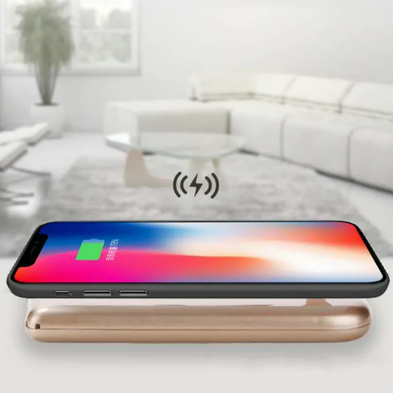 10000mah Wireless Charger for IPhone 8 8plus X Samsung External Battery Double USB QI Wireless Charger Power Bank For iPhone X 10000mah Wireless Charger for IPhone 8 8plus X Samsung External Battery Double USB QI Wireless Charger Power Bank For iPhone X