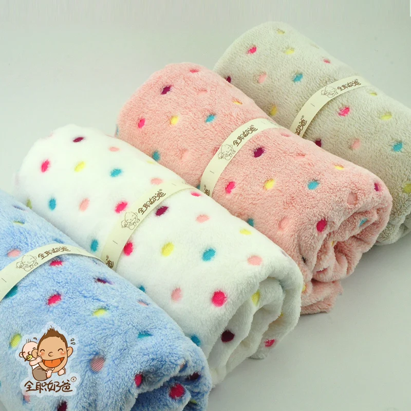 Buy 50x155cm Coral velvet mink cashmere pajamas plush furry cloth fabric