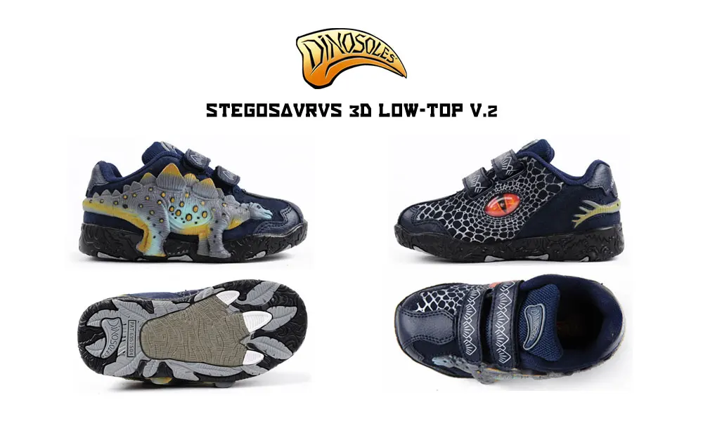 STEGOSAURUS 3D LOW-TOP V.2