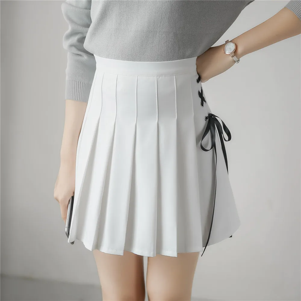 2017 Women Skirt Korean New Spring And Summer College Style Wind Band