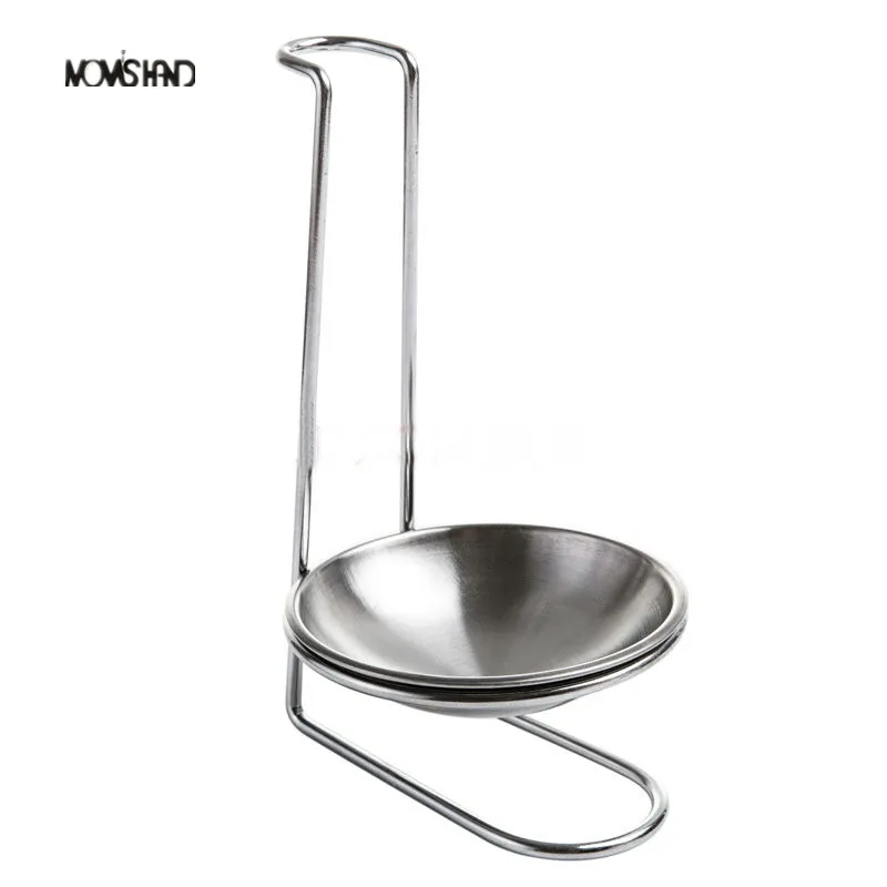 MOM'S HAND Stainless Steel Spoon Rack Hot Pot Spoon Holder Kitchen