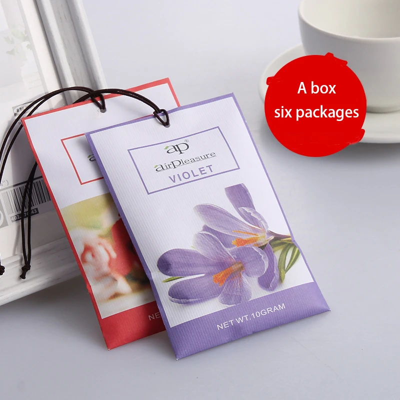 High-End Aromatherapy Different Natural Smell Incense Wardrobe Sachet Air Fresh Scent Bag Perfume Home Fragrance Sachets