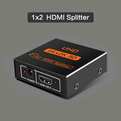 4 K HDMI сплиттер 1 в 4 из видео hdmi-разделитель усилитель HDCP 4 K адаптер 2 порта/4 автомобильное зарядное устройство Дисплей для HDTV DVD PS3 Xbox - Цвет: 1IN2 4K