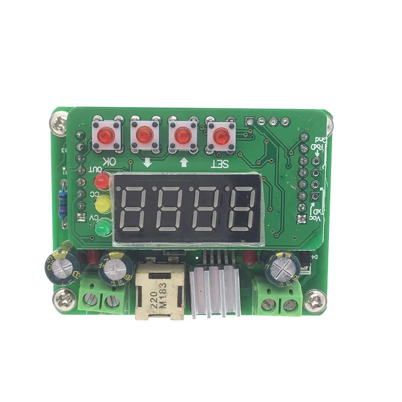 B3603 CNC DC-DC постоянного напряжения постоянного тока понижающий светодиодный модуль драйвера солнечной зарядки силовой Амперметр 36 В 3 А 108 ВТ зарядное устройство