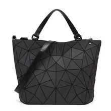 New Bao Bao bag Women Luminous sac baobao Bag Diamond Tote Geometry Quilted Shoulder Bags Laser Plain Folding Handbags bolso