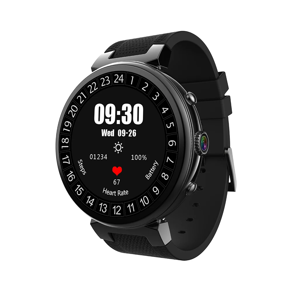 i6 3G WiFi GPS Smart Watch Android 5.1 MTK6580 Quad Core 2G 16G SmartWatch with 2.0MP Camera