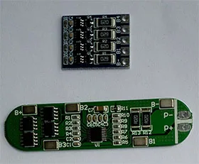 4S 6A lipo литий-полимерный BMS/PCM/PCB плата защиты батареи для 4 пакетов 18650 литий-ионный аккумулятор - Цвет: with balance board