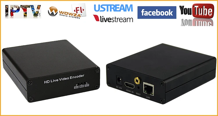 HEVC H.265 H.264 HDMI видео IP кодер потоковая трансляция в прямом эфире кодером с RTSP RTMP RTMPS HLS ONVIF IP UDP и т. д