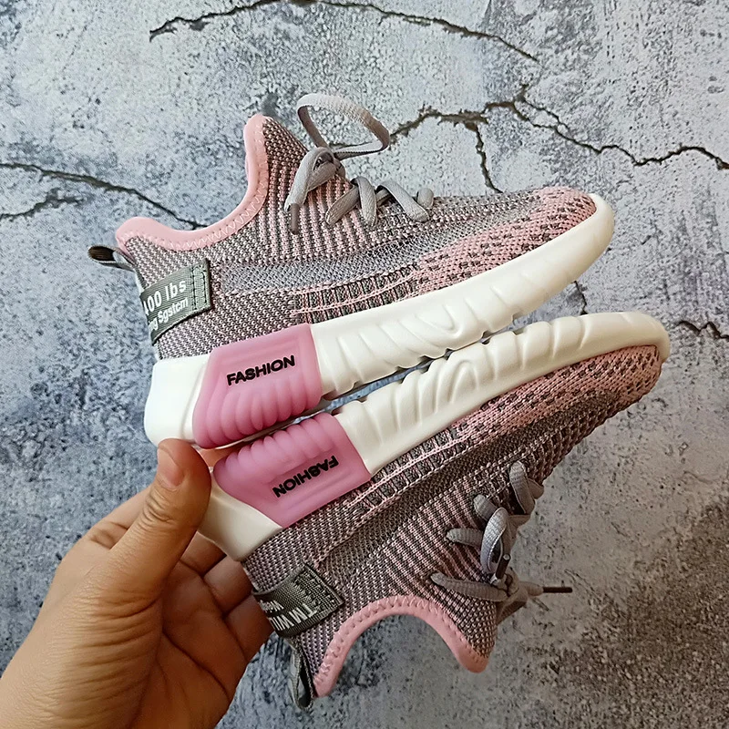 

Children's sports shoes 2019 new net red old shoes spring and summer models Korean women's big children's sports shoes