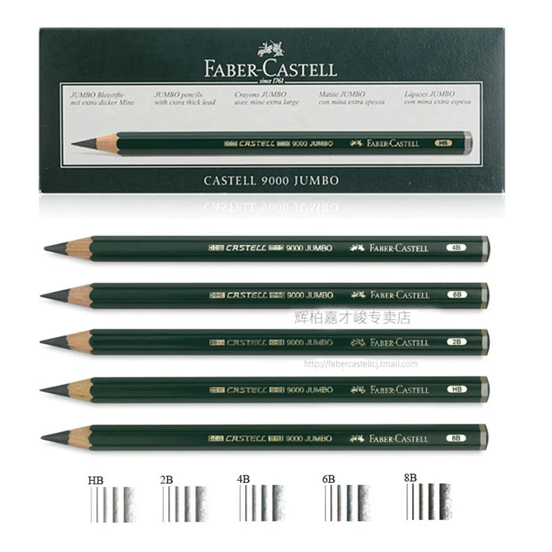 Pencil Review: Faber-Castell 9000 (HB and 2B) – Polar Pencil Pusher