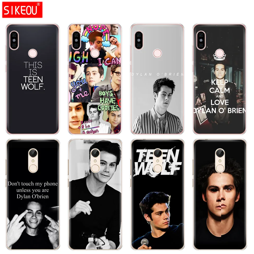 

Silicone Cover phone Case for Xiaomi redmi 5 4 1 1s 2 3 3s pro PLUS redmi note 4 4X 4A 5A Dylan O'Brien Teen Wolf