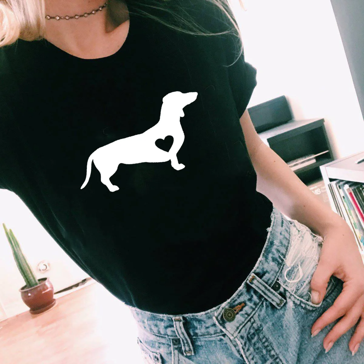 Футболка такса, любимая собака, Doxie, рубашка Wiener Dog, уличная футболка Tumblr, женские повседневные футболки с графикой, Harajuku, топы