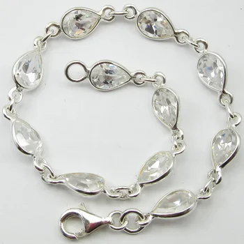 

Drop CUBIC ZIRCON FASHION Bracelet 8.2"