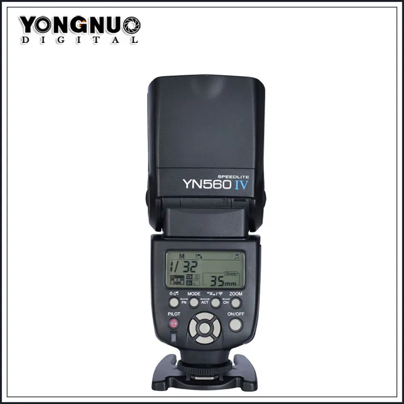 Yongnuo YN560 IV YN-560 IV Мастер ведомого Радио вспышка Speedlight со встроенным триггера для Canon Nikon камера