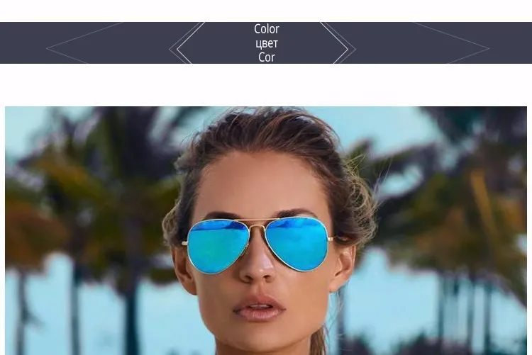 2017 Brand Design Aviator Sunglasses Men Women Mirror Sunglass Male Sun Glasses For Men So Real Sunglass Driving Glasses UV400 (28)