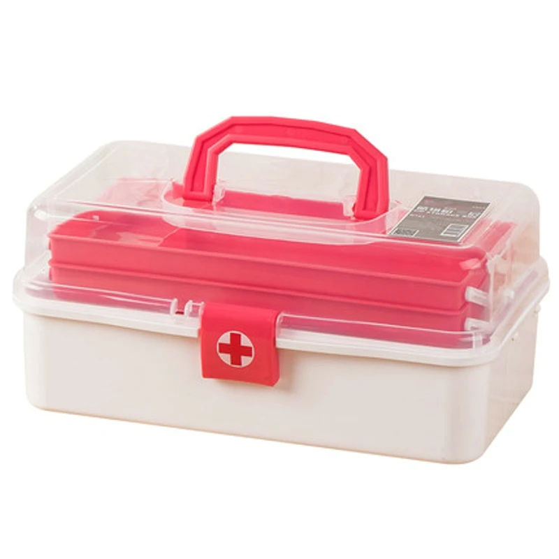 Medicine коробка бытовой Портативный контейнер для таблеток Multi Слои ребенок скорой медицинской Семья большая дорожная коробочки для таблеток