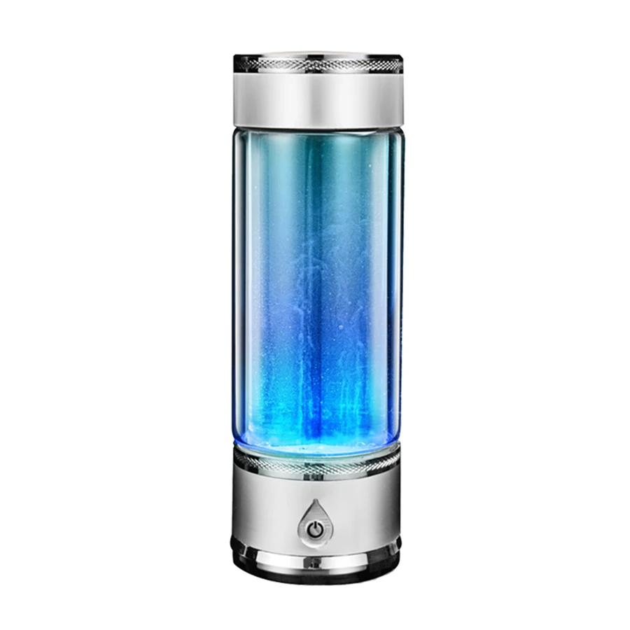 

High Concentration Hydrogen-rich Water Bottle Quality Alkaline Water Ionizer Hydrogen Water Generator Health Glass Cup YS003