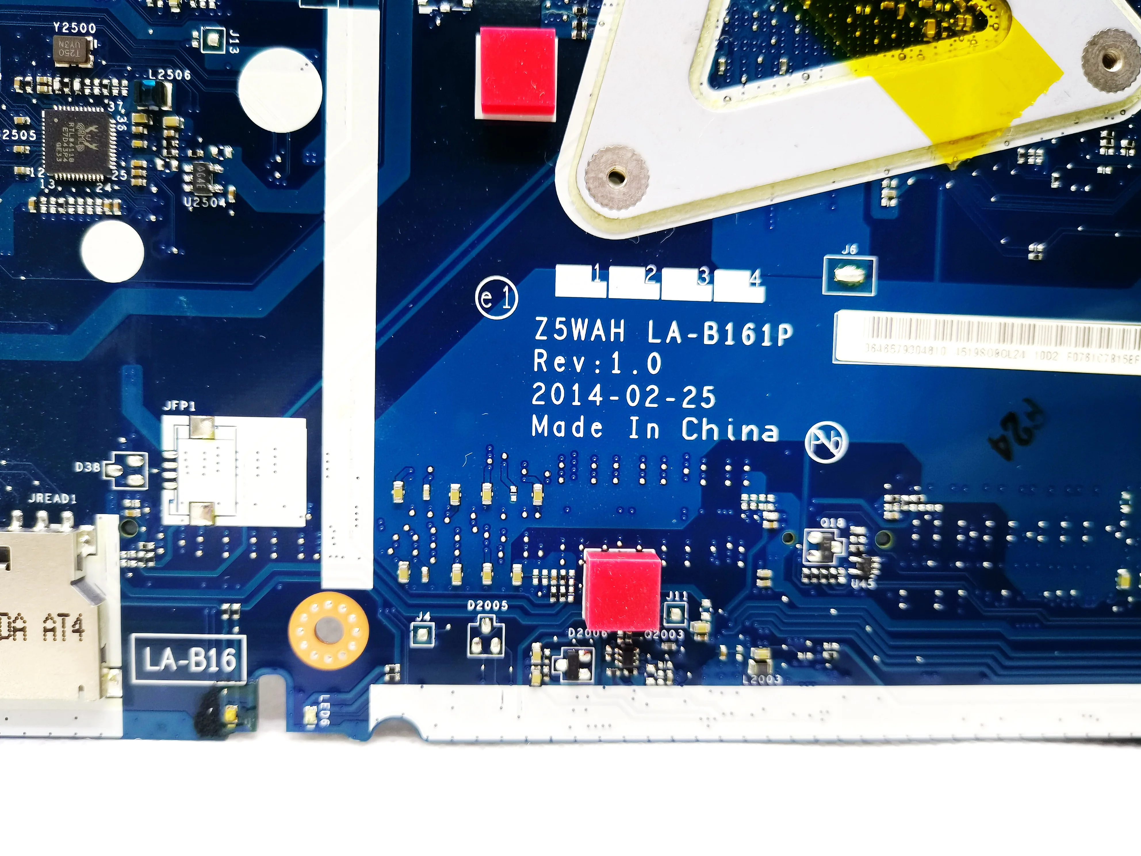 الأصلي لشركة أيسر E5-571G اللوحة المحمول E5-571 I5-5200U Z5WAH LA-B161P اختبار جيد شحن مجاني