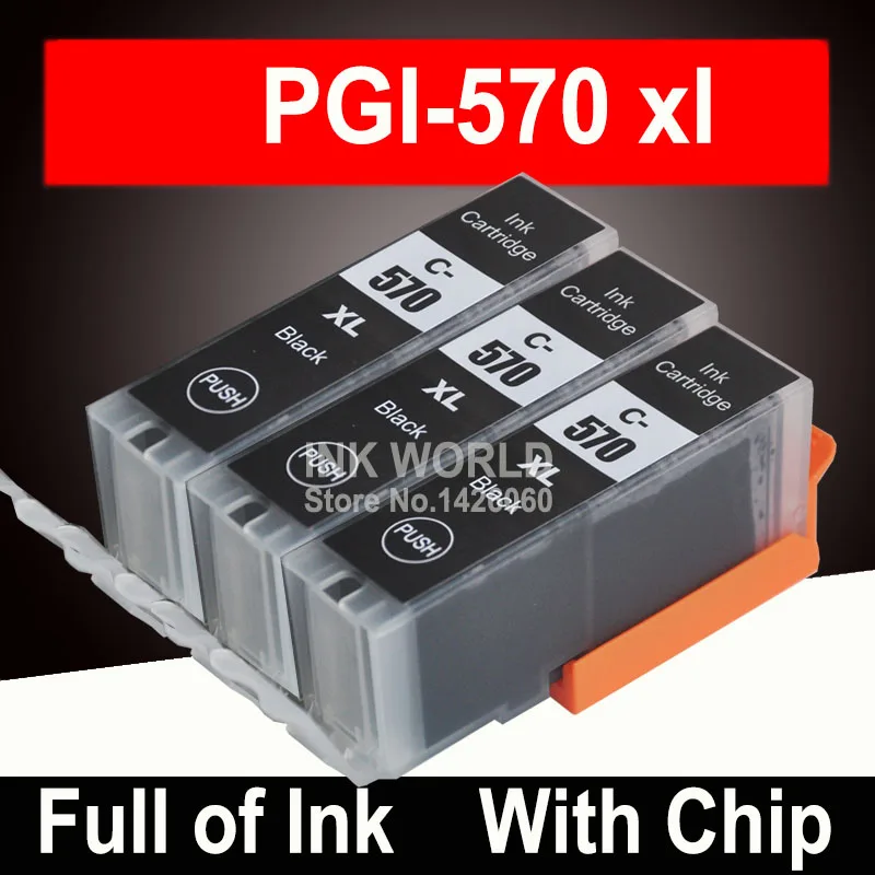 6C для Canon TS8050 TS8051 TS8052 TS8053 TS9050 TS9055 MG7750 MG7751 MG7752 MG7753 Pixma картридж с чернилами для принтера PGI570