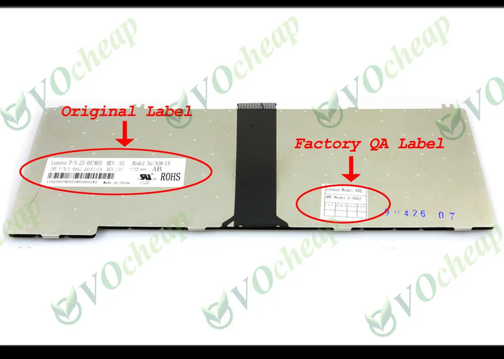 Новая клавиатура для ноутбука Lenovo 3000 C100 C200 F31 G430 N100 N200 Y430 черная версия США 25