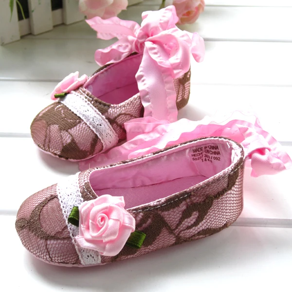 2019 весенние детские обуви hotest кружева Роза спереди ремень принцесса для маленьких обувь q171