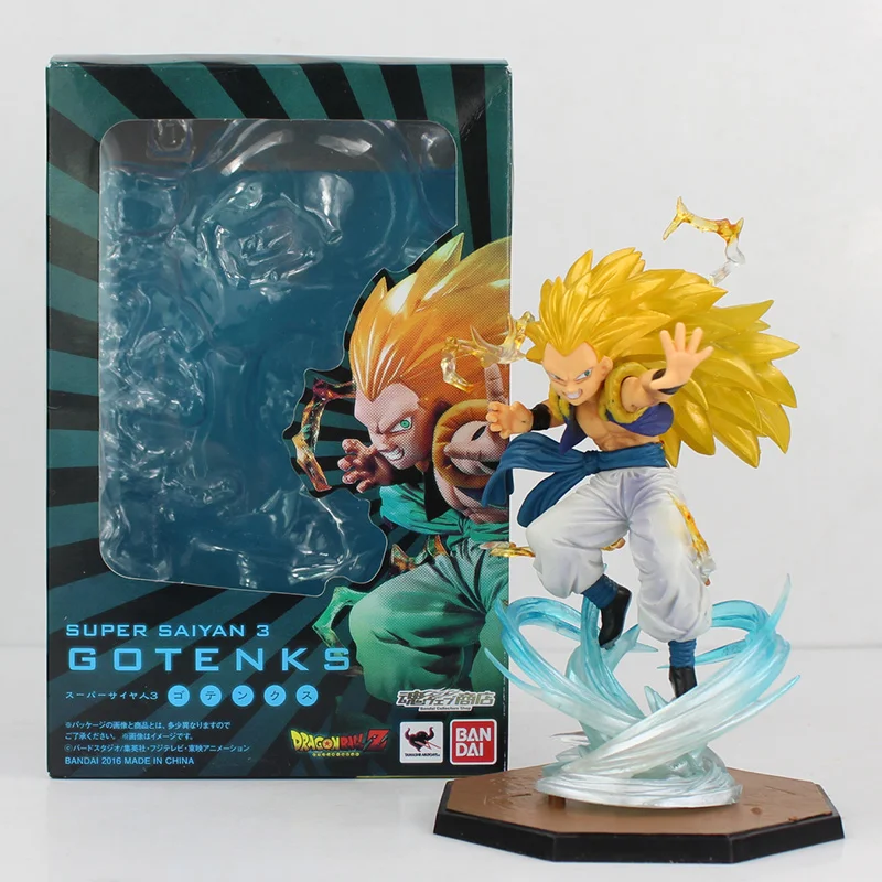 

16cm Dragon Ball Z Gotenks Figuarts Zero Super Saiyan 3 PVC Anime Dragonball DBZ Figure Toy