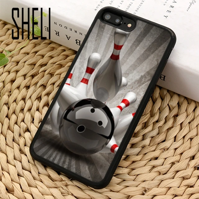 Чехол для телефона SHELI Bowling Ball Crashing Pins iPhone 4 5 6 6s 7 8 plus 11 pro X XR XS max Samsung S6 S7 edge S8 S9 S10 |