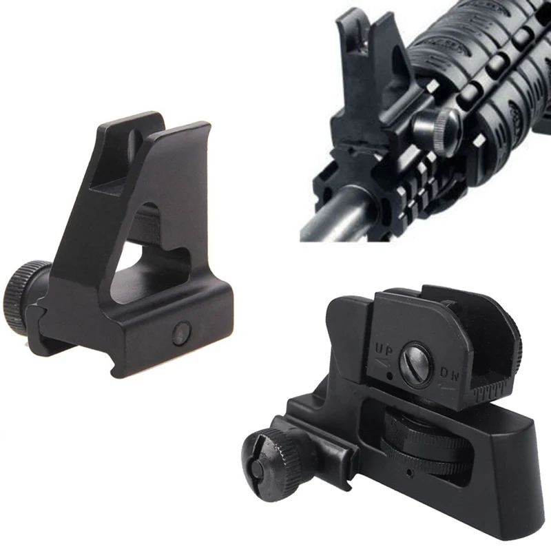 

Magorui Metal High Profile Detachable Front Sight and Dual Apertures A2 Rear Sight