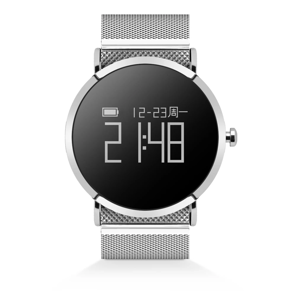 

IP67 Waterproof Sport Heart-rate Wristband Smart BT Calls Notification Activity Sleep Monitor for iPhone Samsung iOS8 Android4.4