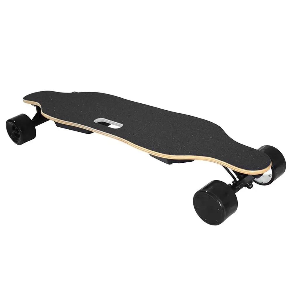 

SYL-06 Electric Skateboard 4.4AH Speed 35KM/H With Remote Control 600Wx2 motor 4400mAH battery 15-18KM distance Max load 120KG