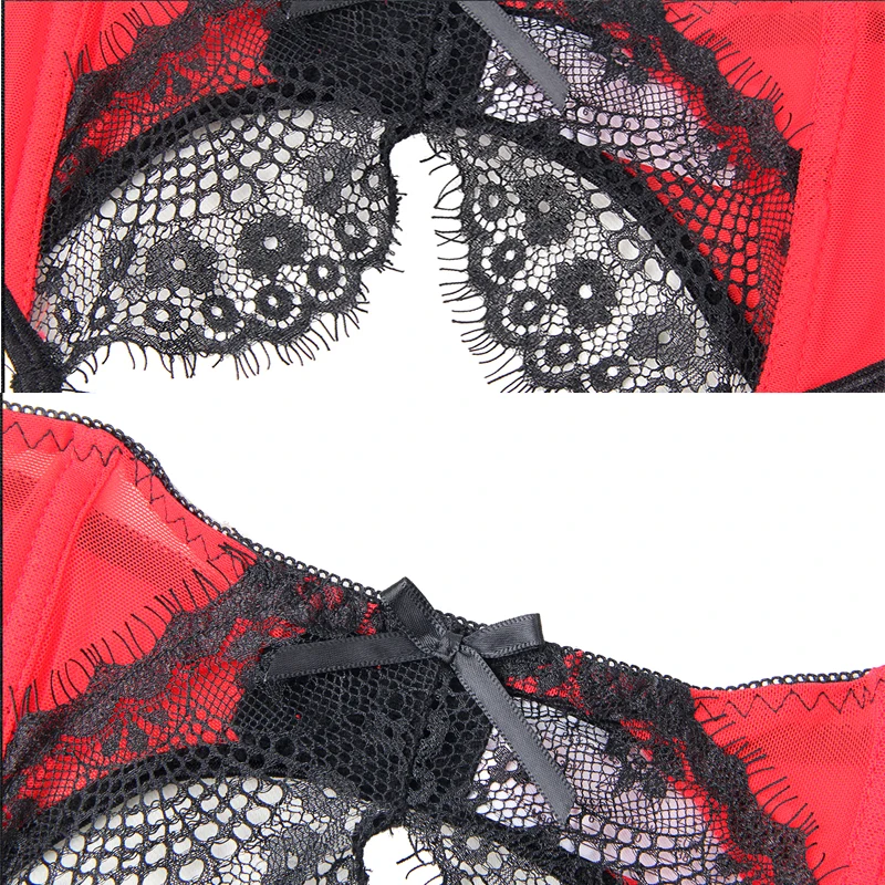 Women Black Red Underwear Plus Size Stocking Belt Mid Waist Strumpfband Ligueros Sexy Suspender Floral Lace Garter Belt P5123 Women Black Red Underwear Plus Size Stocking Belt Mid Waist Strumpfband Ligueros Sexy Suspender Floral Lace Garter Belt P5123