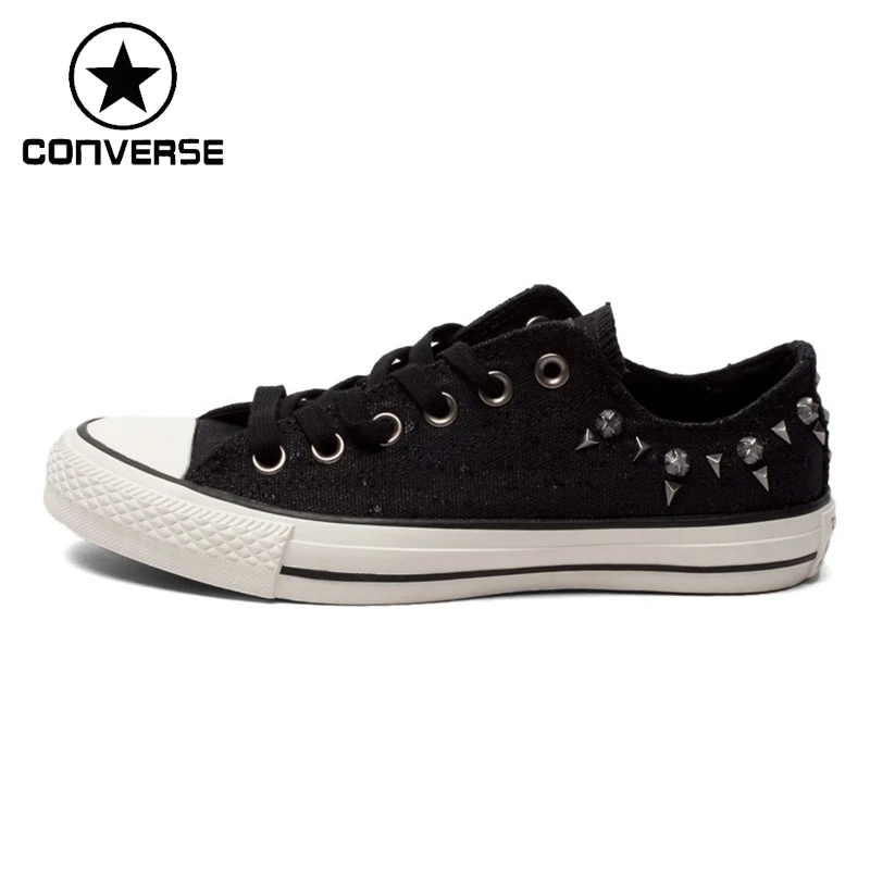 Prix pour D'origine Converse Femmes de Rivets Chaussures de Skate Toile Chaussures Sneakers Prix pour D'origine Converse Femmes de Rivets Chaussures de Skate Toile Chaussures Sneakers