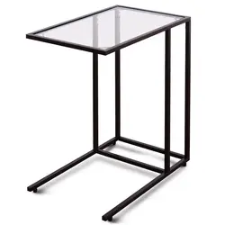 Высококачественный Прочный квадратный стальной каркас для дивана концевой столик кофе просто лампа боковой стол гладкое закаленное