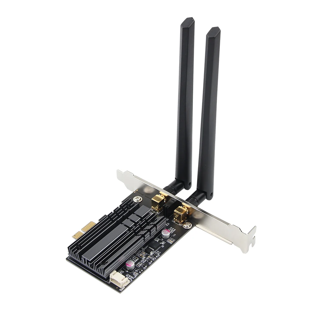 Настольный ПК сети Беспроводной карта PCI E адаптер Wi Fi с Intel 7265 AC Dual Band 1 2 Гбит/с 802.11ac
